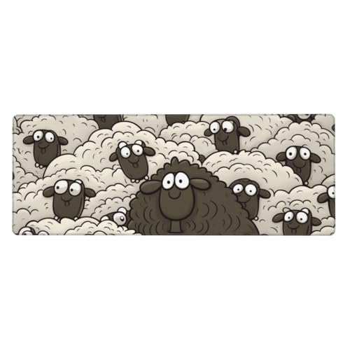 Großes Gaming-Mauspad XL 80 x 30 cm – Cartoon-Schreibtischunterlage für Tastatur und Maus, waschbare Tastaturunterlage mit rutschfester Unterseite, wasserdichtes Mauspad für Gamer, Büro, Zuhause Großes Gaming-Mauspad XL 80 x 30 cm – Cartoon-Schreibtischunterlage für Tastatur und Maus, waschbare Tastaturunterlage mit rutschfester Unterseite, wasserdichtes Mauspad für Gamer, Büro, Zuhause von LKWSCGHM