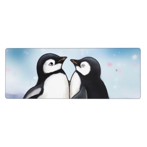 Großes Gaming-Mauspad XL 80 x 30 cm – I Love Penguins Schreibtischunterlage für Tastatur und Maus, waschbares Tastatur-Pad mit rutschfester Unterseite, wasserdichtes Mauspad für Gamer, Büro, Zuhause Großes Gaming-Mauspad XL 80 x 30 cm – I Love Penguins Schreibtischunterlage für Tastatur und Maus, waschbares Tastatur-Pad mit rutschfester Unterseite, wasserdichtes Mauspad für Gamer, Büro, Zuhause von LKWSCGHM