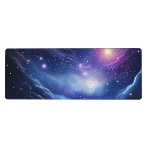 Großes Gaming-Mauspad XL 80 x 30 cm – Mysterious Stars Schreibtischunterlage für Tastatur und Maus, waschbares Tastatur-Pad mit rutschfester Unterseite, wasserdichtes Mauspad für Gamer, Büro, Zuhause Großes Gaming-Mauspad XL 80 x 30 cm – Mysterious Stars Schreibtischunterlage für Tastatur und Maus, waschbares Tastatur-Pad mit rutschfester Unterseite, wasserdichtes Mauspad für Gamer, Büro, Zuhause von LKWSCGHM