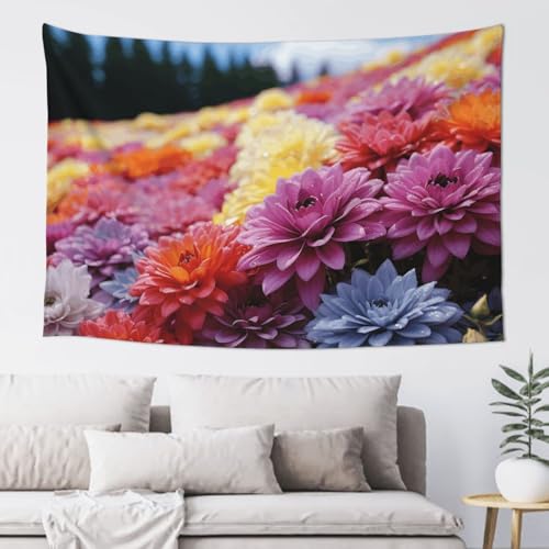 LKWSCGHM Wandteppich mit Regenbogen-Blume, Meer für Schlafzimmer, ästhetische Wandkunst, Wandbehang für Studentenwohnheim, Dekoration, Hintergrund, Party-Banner, lustiges Poster, Wanddekoration, 152,4 LKWSCGHM Wandteppich mit Regenbogen-Blume, Meer für Schlafzimmer, ästhetische Wandkunst, Wandbehang für Studentenwohnheim, Dekoration, Hintergrund, Party-Banner, lustiges Poster, Wanddekoration, 152,4 von LKWSCGHM