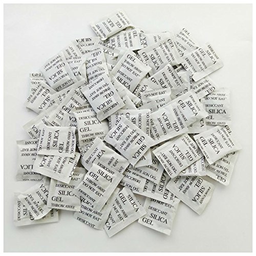 LKXHarleya 100 Pakete Kieselgel Pakete Trockenmittel Sicher Essen Kleider Möbel Trockenpackung von LKXHarleya