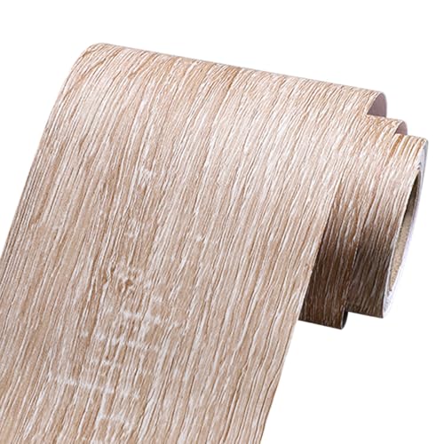 LKXHarleya Selbstklebende, wasserdichte Möbelaufkleber, 20 cm x 5 m, Holzmaserung, für Tisch, Stuhl, Fußleiste, Tür, Fenster, Boden, Basteln, DIY, 104 von LKXHarleya