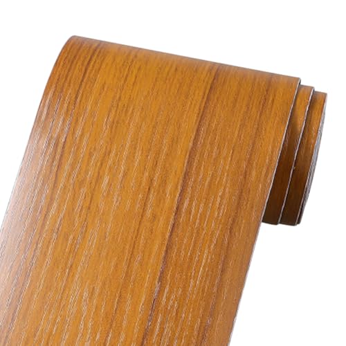 LKXHarleya Selbstklebende, wasserdichte Möbelaufkleber, 60 cm x 5 m, Holzmaserung, für Tisch, Stuhl, Fußleiste, Tür, Fenster, Boden, Basteln, DIY, 82 von LKXHarleya