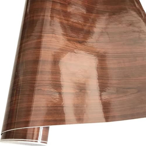 LKXHarleya Selbstklebender Autoaufkleber, 50 x 200 cm, glänzende Vinylfolie mit Holzmaserung für Homeoffice-Möbel. 2 LKXHarleya Selbstklebender Autoaufkleber, 50 x 200 cm, glänzende Vinylfolie mit Holzmaserung für Homeoffice-Möbel. 2 von LKXHarleya