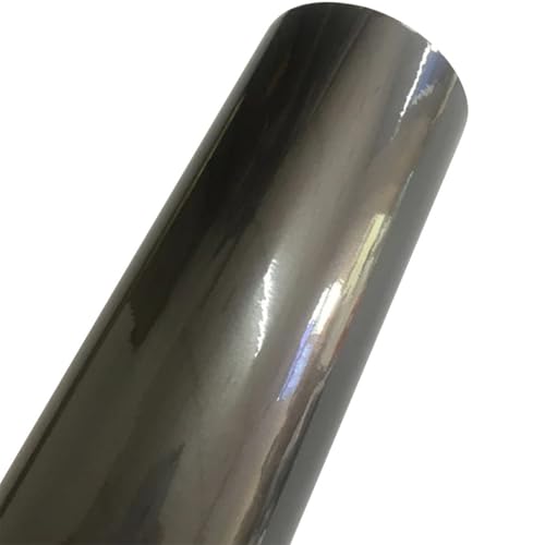 LKXHarleya Selbstklebender Autoaufkleber mit Entlüftungsfunktion, 50 x 152 cm, glänzende Vinylfolie für Motorradkonsolen, Gun Metal Grau LKXHarleya Selbstklebender Autoaufkleber mit Entlüftungsfunktion, 50 x 152 cm, glänzende Vinylfolie für Motorradkonsolen, Gun Metal Grau von LKXHarleya
