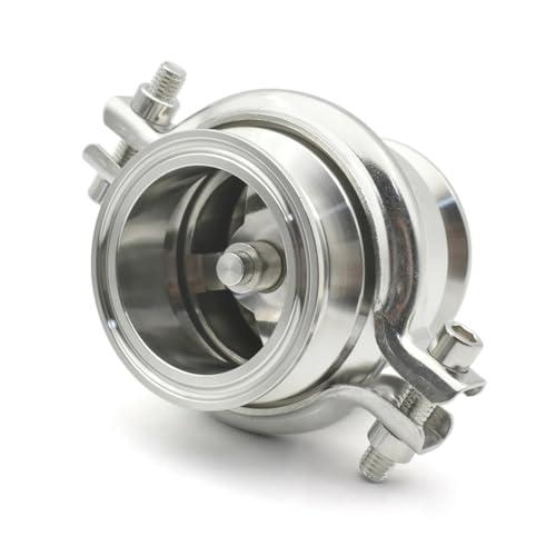 19 25 32 38 5157 63 76 89102 mm 304/316L Edelstahl Drei-Clip Einweg-Durchfluss-Vertikal-Rückschlagventil(Sus304,76mm Ferrule91) von LKYAQJKGQ