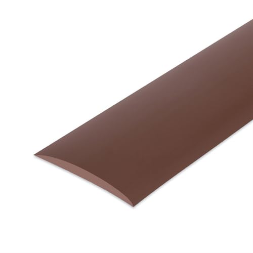LKYJD 5cm Übergangsprofil Selbstklebend Vinyl Übergangsschiene, Flach Wasserdicht Weichsockel Leiste Fensterleiste Tür Leisten Boden(C,30FT) von LKYJD