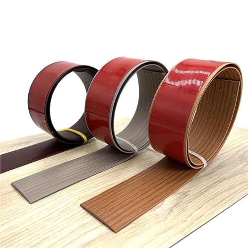 LKYJD 5cm breiter Bodenübergangsstreifen, selbstklebende Bodenübergänge, Laminat, flache Vinyl-Trennstreifen(E,10ft) von LKYJD