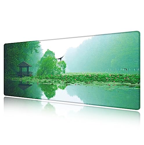 LL-COEUR XXL Gaming Mauspad Laptops Mouse Mat Schreibtischunterlage Office Desk Pad (Farbe 2, 1200 x 500 x 2 mm) von LL-COEUR