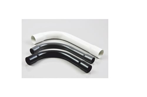 10x Rohrbogen 90° für Elektrorohr Stangenrohr Leerrohr PVC Installation Rohr gemufft Kabelkanal Ø16 mm Weiß von LL ELEKTROPLAST STRÓŻA