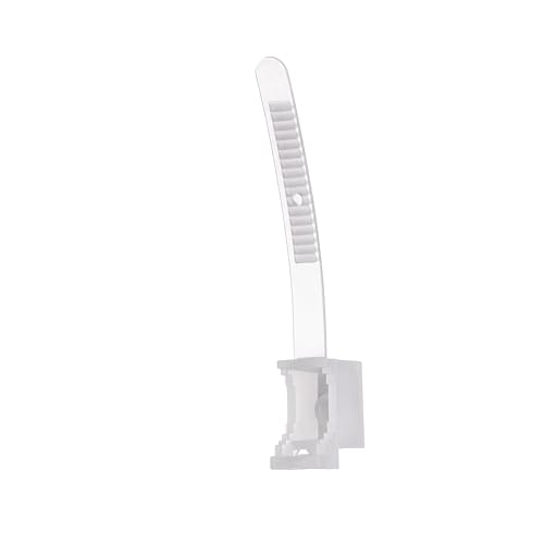 ELEKTROPLAST 100x Verstellbare Kabelbinder, Kabelhalter mit Schraubsockel, Lange 80mm, Weiß, 100 Stück ELEKTROPLAST 100x Verstellbare Kabelbinder, Kabelhalter mit Schraubsockel, Lange 80mm, Weiß, 100 Stück von LL ELEKTROPLAST STRÓŻA