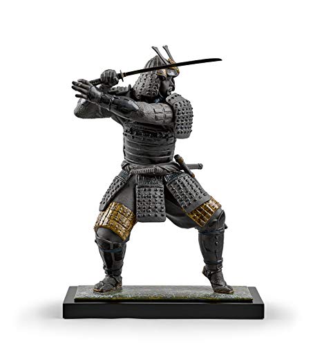 LLADRÓ Figur Samurai Krieger. Samurai. Porzellan. von LLADRÓ