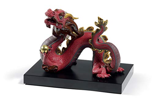 LLADRÓ Skulptur Chinesischer Drachenature Limitierte Auflage. Drachen. Porzellan. von LLADRÓ
