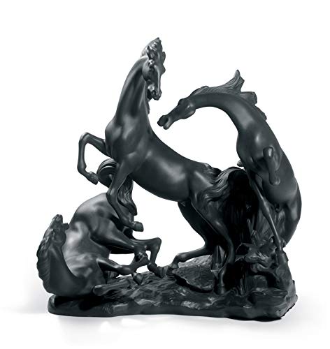 LLADRÓ Skulptur Pferdegruppe. Limitierte Auflage. Pferde. Porzellan. von LLADRÓ
