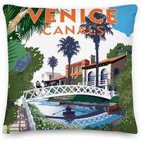 Landmarke Ca | Venedig Kanäle Dekokissen von LLArtPrints