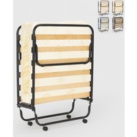 Klappbett mit Matratze und Mikrofaserlatten 80x180cm Apollo - Beige Klappbett mit Matratze und Mikrofaserlatten 80x180cm Apollo - Beige von LLB LIVING LIFE BED