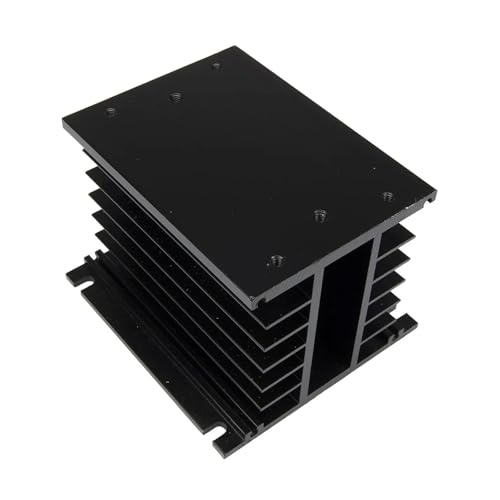 1PC FHSH01-110B black 110 * 100 * 80 mm 60A three phase solid state relay SSR aluminum heat sink radiator FHS-T60 LLBOGRGGN von LLBOGRGGN