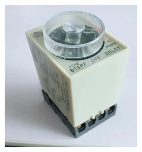 1PC ST3PF 60M_220V /12V/24V/110V Time relay Power Off Delay Timer 8Pin with base provide voltage LLBOGRGGN 1PC ST3PF 60M_220V /12V/24V/110V Time relay Power Off Delay Timer 8Pin with base provide voltage LLBOGRGGN von LLBOGRGGN