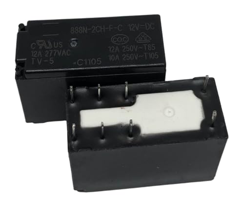 1pc 888N-2CH-F-C 12VDC (115F-2C-12V-12A) Relay 8pins LLBOGRGGN von LLBOGRGGN