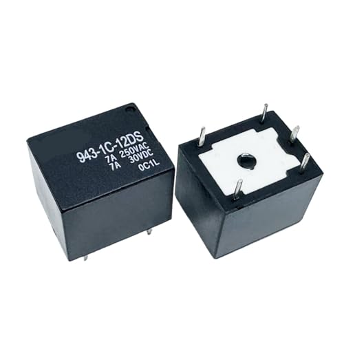 1pc 943-1C-12DS HSIN (T73C-12V/5V/24V-7A) Relay 5pins LLBOGRGGN von LLBOGRGGN