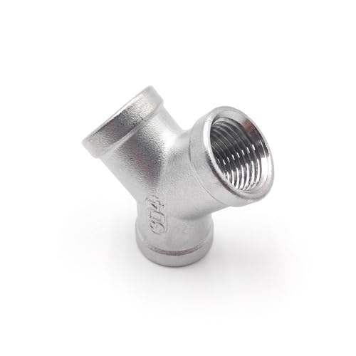 1pc INTERNAL Y-3-WAY 1-1/4" BSP Elbow Butt Adapter 304 Stainless Steel Pipe Fittings Suitable Home Piping LLBOGRGGN von LLBOGRGGN