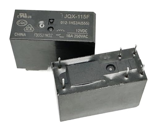 1pc JQX-115F 012-1HS3A(555) Relay 6 pins LLBOGRGGN von LLBOGRGGN