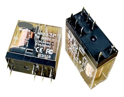 1pc MR2-5-24 (G2R-2C-24V-5A) Relay 8 pins LLBOGRGGN von LLBOGRGGN