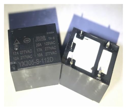 1pc YX305-S-112D (22F-1C-12V-17A) Relay 5 pins LLBOGRGGN von LLBOGRGGN