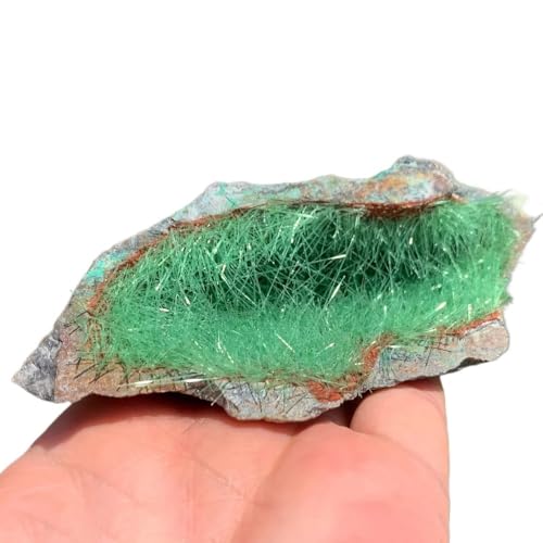 LLBOGRGGN 1PC 100-150g Quartz Goethite Green Copper ore Stone Home Decoration Crystal Cluster LLBOGRGGN 1PC 100-150g Quartz Goethite Green Copper ore Stone Home Decoration Crystal Cluster von LLBOGRGGN