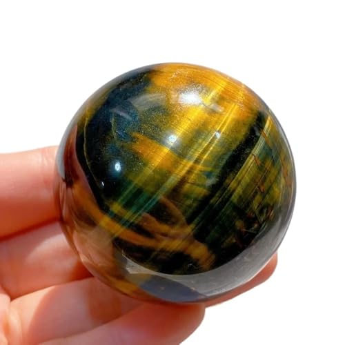 LLBOGRGGN 1pc 2-2.5cm Crystal Sphere Ball Tiger Eye with Stand Balancing Feng Shui Home Decor LLBOGRGGN 1pc 2-2.5cm Crystal Sphere Ball Tiger Eye with Stand Balancing Feng Shui Home Decor von LLBOGRGGN