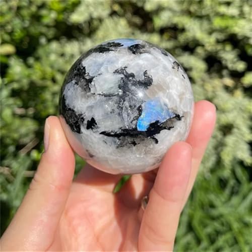 LLBOGRGGN 1pc 7-8cm Rainbow Moonstone Ball Ornament Sphere Shape Home Decor Christmas Party LLBOGRGGN 1pc 7-8cm Rainbow Moonstone Ball Ornament Sphere Shape Home Decor Christmas Party von LLBOGRGGN
