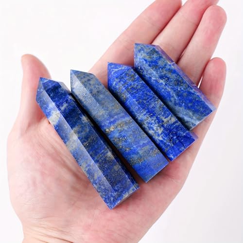 LLBOGRGGN 1pc 7-8cm Stone Lapis Lazuli Tower Point Quartz Crystal LLBOGRGGN 1pc 7-8cm Stone Lapis Lazuli Tower Point Quartz Crystal von LLBOGRGGN