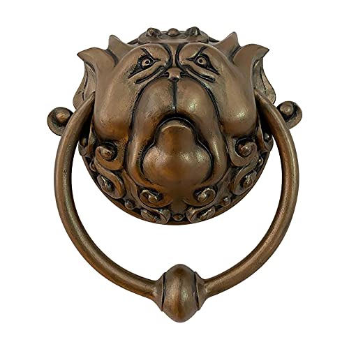 LLDDSS Türklopfer Antique Retro Design Türklopfer Dekorativer Labyrinth DoorKnocker Wandkunst Dekorativer Harz Handwerk Drop Ring Türhänger Pull (Color : A) von LLDDSS