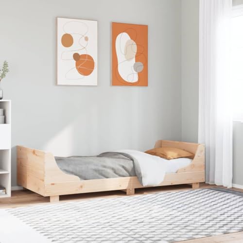 LLEZKBR Betten & Zubehör - Betten & Bettrahmen - Bettgestell ohne Matratze 75x190 cm klein Einzelbett Massivholz Kiefer LLEZKBR Betten & Zubehör - Betten & Bettrahmen - Bettgestell ohne Matratze 75x190 cm klein Einzelbett Massivholz Kiefer von LLEZKBR