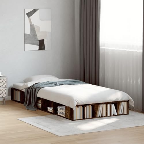LLEZKBR Betten & Zubehör - Betten & Bettrahmen - Bettgestell ohne Matratze Raucheiche 90x200 cm LLEZKBR Betten & Zubehör - Betten & Bettrahmen - Bettgestell ohne Matratze Raucheiche 90x200 cm von LLEZKBR