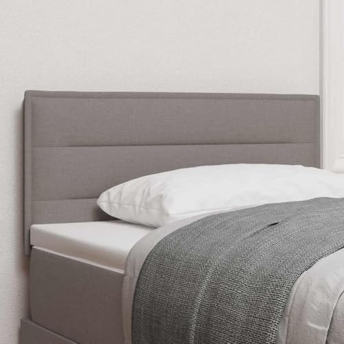 LLEZKBR Betten & Zubehör-Kopfteile & Fußteile - Kopfteil höhenverstellbar mit Kopfteil Taupe 100 cm Stoff LLEZKBR Betten & Zubehör-Kopfteile & Fußteile - Kopfteil höhenverstellbar mit Kopfteil Taupe 100 cm Stoff von LLEZKBR