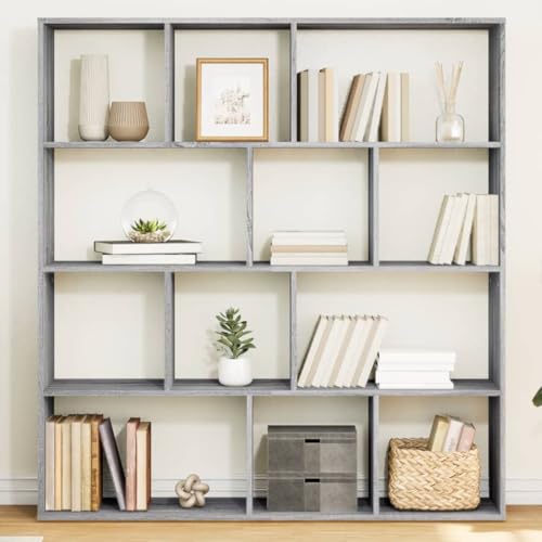 LLEZKBR Bücherregale & Standregale Bücherschrank Grau Sonoma 132x29x141,5cm Holzwerkstoff LLEZKBR Bücherregale & Standregale Bücherschrank Grau Sonoma 132x29x141,5cm Holzwerkstoff von LLEZKBR