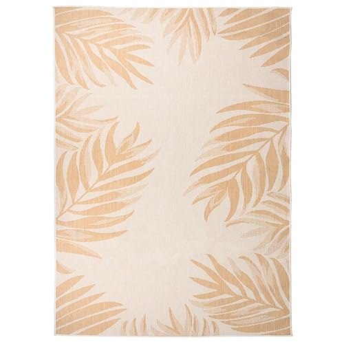 LLEZKBR Decor-Rugs-Outdoor-Teppich, Flachgewebe, 200 x 280 cm, Blattmuster LLEZKBR Decor-Rugs-Outdoor-Teppich, Flachgewebe, 200 x 280 cm, Blattmuster von LLEZKBR