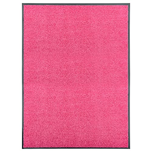 LLEZKBR Decor-Türmatten-Fußmatte, waschbar, Rosa, 90 x 120 cm LLEZKBR Decor-Türmatten-Fußmatte, waschbar, Rosa, 90 x 120 cm von LLEZKBR