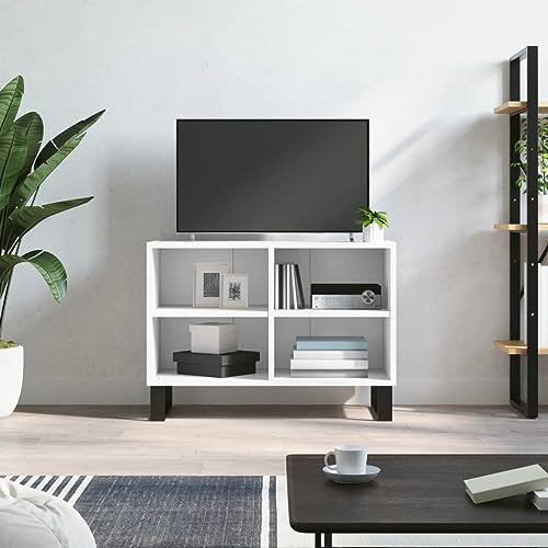 LLEZKBR Entertainment Centers & TV Stands-TV Schrank Weiß 69,5x30x50cm Holzwerkstoff LLEZKBR Entertainment Centers & TV Stands-TV Schrank Weiß 69,5x30x50cm Holzwerkstoff von LLEZKBR