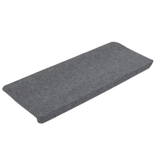 LLEZKBR Haushaltsbedarf Stufenmatten Stufenmatten selbstklebend 30 Stück grau 65x24,5x3,5cm von LLEZKBR