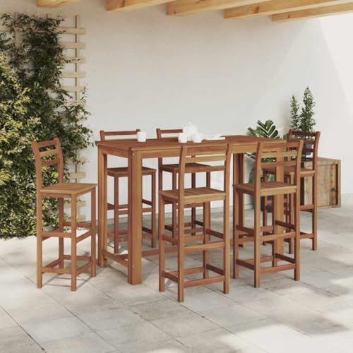 LLEZKBR Heimtische, Küchen- und Esszimmertische, Bartisch, massives Akazienholz, 150 x 70 x 105 cm LLEZKBR Heimtische, Küchen- und Esszimmertische, Bartisch, massives Akazienholz, 150 x 70 x 105 cm von LLEZKBR