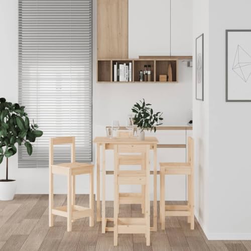 LLEZKBR Möbelsets-Küchen- und Esszimmermöbel-Sets, 5-teiliges Bar-Set, Massivholz, Kiefer LLEZKBR Möbelsets-Küchen- und Esszimmermöbel-Sets, 5-teiliges Bar-Set, Massivholz, Kiefer von LLEZKBR