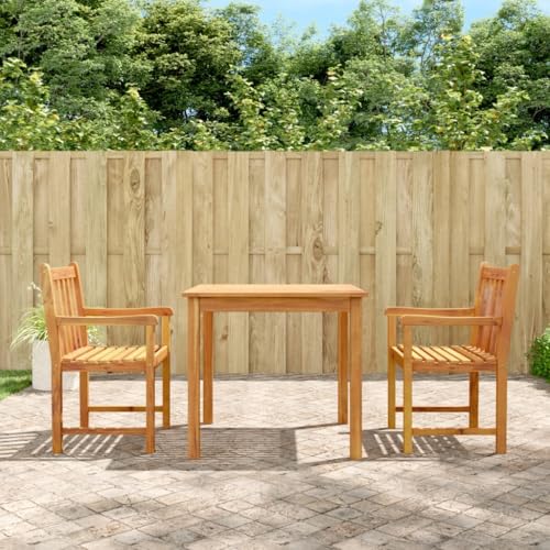 LLEZKBR Outdoor-Möbel-Gartenmöbel-Sets, 3-teilig, Garten-Essgruppe, Massivholz, Akazie LLEZKBR Outdoor-Möbel-Gartenmöbel-Sets, 3-teilig, Garten-Essgruppe, Massivholz, Akazie von LLEZKBR