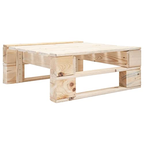 LLEZKBR Outdoor Outdoor Fußrasten Gartenpalette Ottomane Holz von LLEZKBR