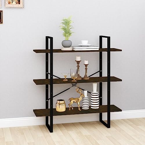 LLEZKBR Regal-Bücherregale & Standregale, Bücherschrank, Räuchereiche, 100 x 30 x 105 cm, Holzwerkstoff LLEZKBR Regal-Bücherregale & Standregale, Bücherschrank, Räuchereiche, 100 x 30 x 105 cm, Holzwerkstoff von LLEZKBR