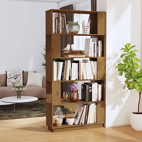 LLEZKBR Regal-Bücherregale & Standregale Bücherschrank/Raumteiler Braun 80x25x163,5cm Massivholz LLEZKBR Regal-Bücherregale & Standregale Bücherschrank/Raumteiler Braun 80x25x163,5cm Massivholz von LLEZKBR