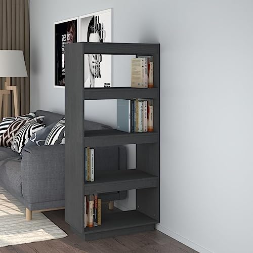 LLEZKBR Regal-Bücherregale & Standregale Bücherschrank/Raumteiler grau 60x35x135cm Kiefer massiv LLEZKBR Regal-Bücherregale & Standregale Bücherschrank/Raumteiler grau 60x35x135cm Kiefer massiv von LLEZKBR