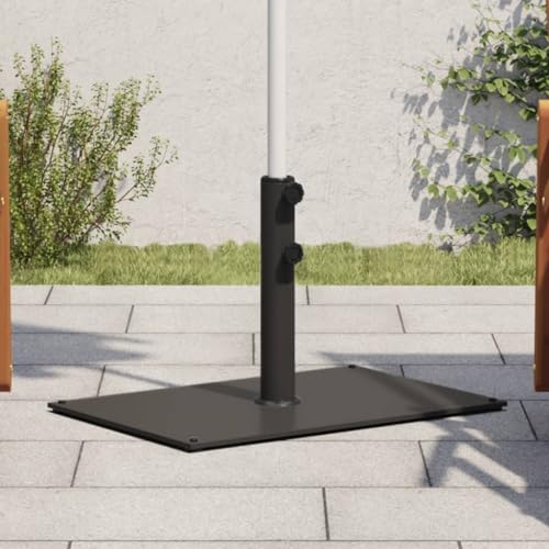 LLEZKBR Schirmständer Schirmständer eckig für 32/38/48mm Mast 15kg von LLEZKBR