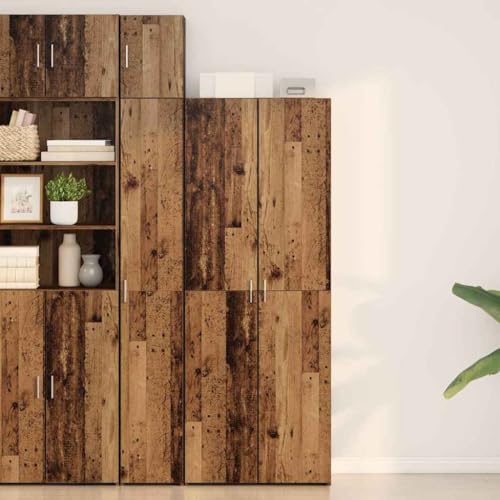 LLEZKBR Schränke & Aufbewahrung-Buffets & Sideboards-Highboard Altes Holz 70 x 42,5 x 185 cm Holzwerkstoff LLEZKBR Schränke & Aufbewahrung-Buffets & Sideboards-Highboard Altes Holz 70 x 42,5 x 185 cm Holzwerkstoff von LLEZKBR
